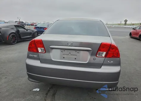 2004 Honda Civic Lx z USA, uszkodzony, nr VIN 2HGES16634H584544